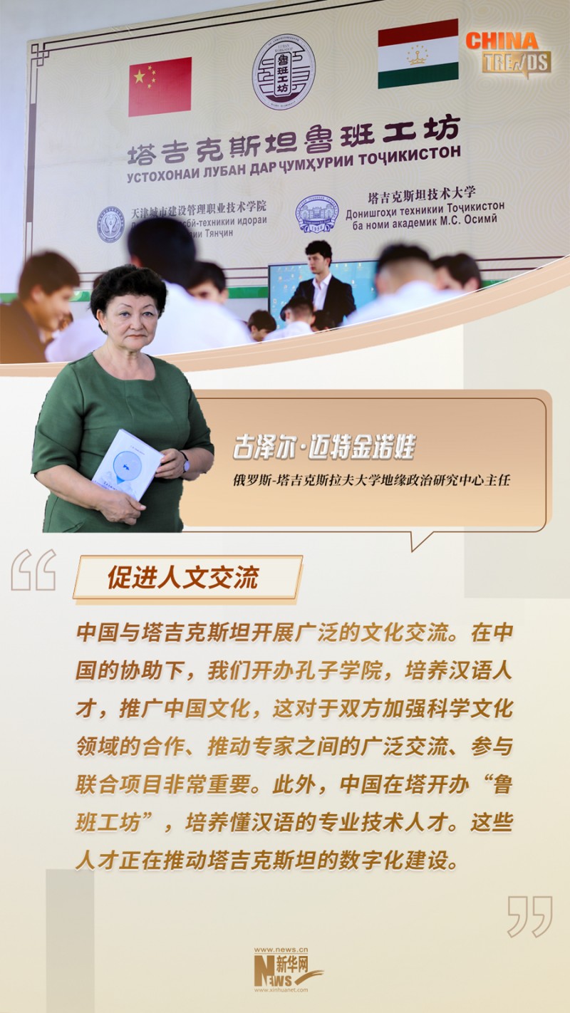 世说中国丨塔吉克斯坦专家：共建“一带一路”合作有力助推塔现代化进程