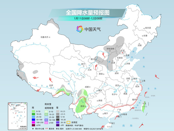 中东部升温进行时多地将暖如早春  冷空气影响西部地区