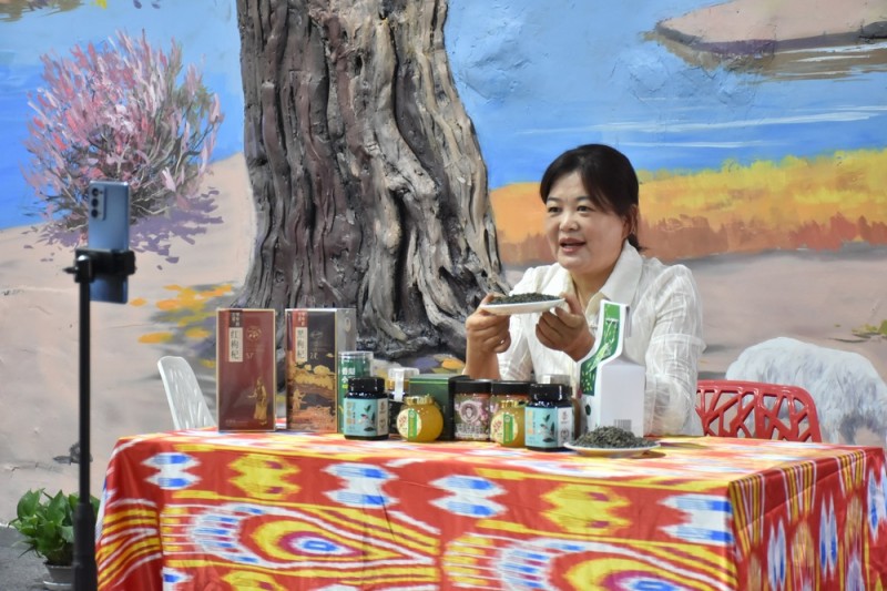 新疆尉犁县达西村各族群众团结一心建设美丽家乡