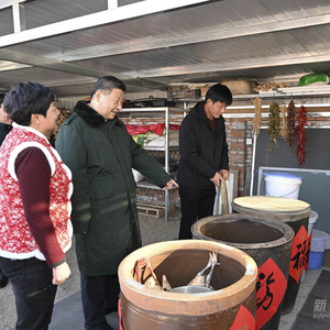习近平在辽宁葫芦岛市看望慰问受灾群众