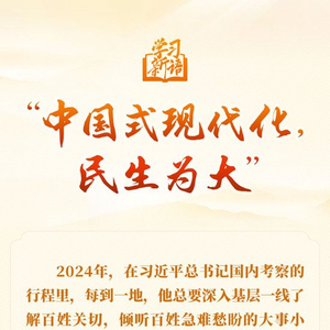 “中国式现代化，民生为大”