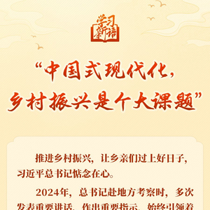 学习新语·足迹｜“中国式现代化，乡村振兴是个大课题”