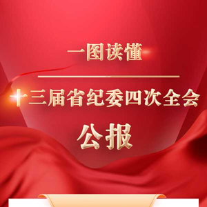 一图读懂十三届省纪委四次全会公报