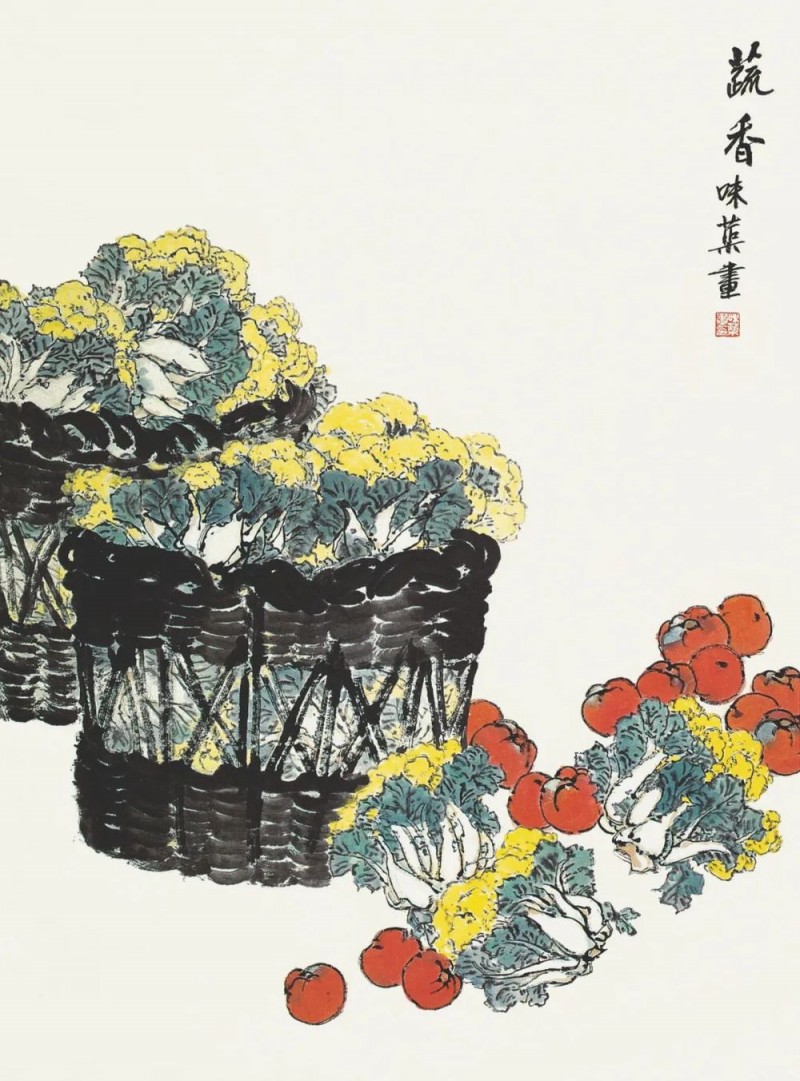蔬影留香――郭味蕖花鸟画艺术再品读