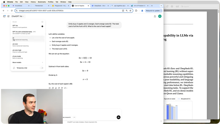 Andrej Karpathy 最新视频盛赞 DeepSeek：R1 正在发现人类思考的逻辑并进行复现