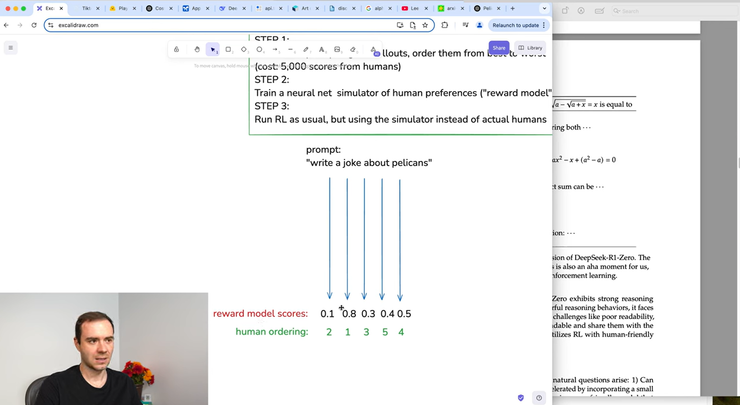Andrej Karpathy 最新视频盛赞 DeepSeek：R1 正在发现人类思考的逻辑并进行复现
