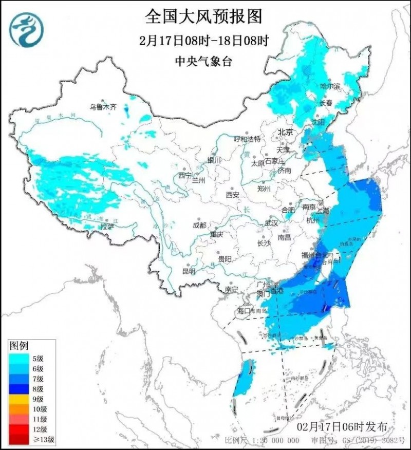 冷空气继续推进  南方多阴雨天气湿冷感明显