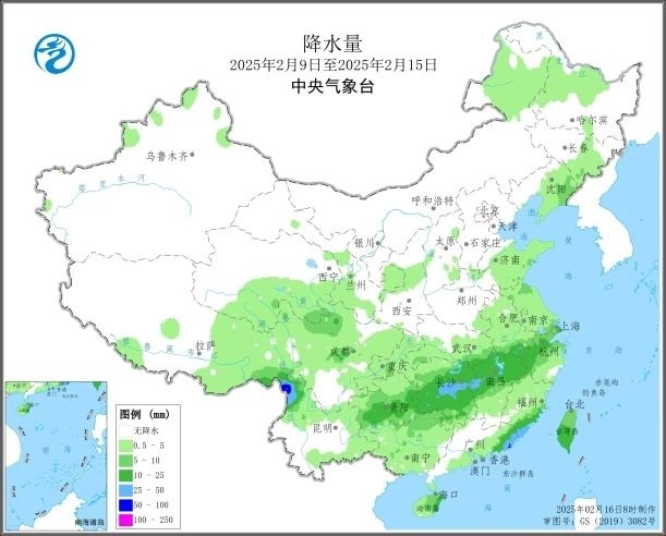 华南南部近期降水偏少  需做好蓄水防旱工作