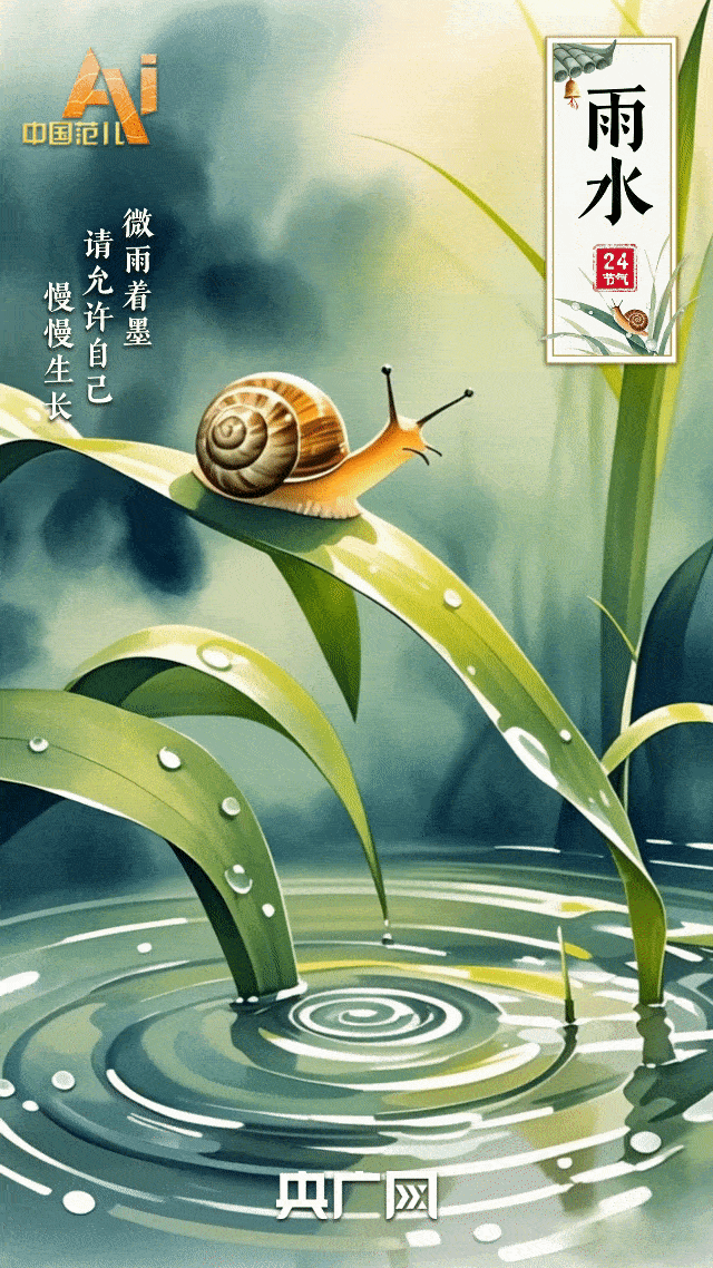节气里的中国智慧｜今日雨水！润物无声，春色如许