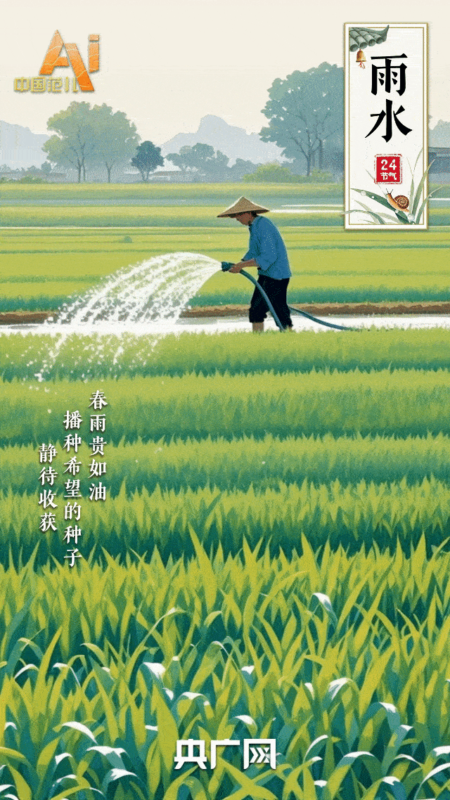节气里的中国智慧｜今日雨水！润物无声，春色如许