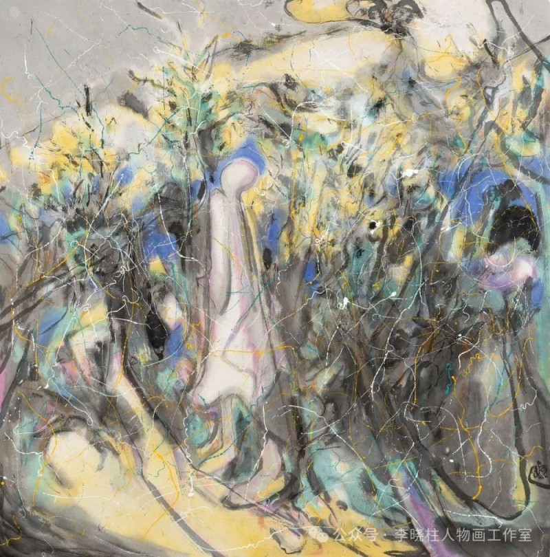 艺术家李晓柱2025年2月绘画作品辑