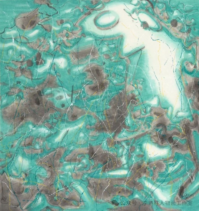 艺术家李晓柱2025年2月绘画作品辑