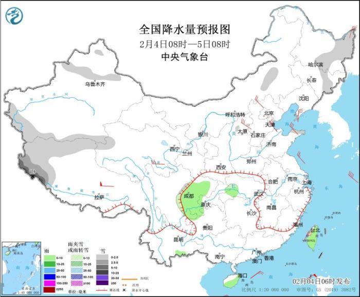 北方大部晴日多风 东部和南部海区风力较大