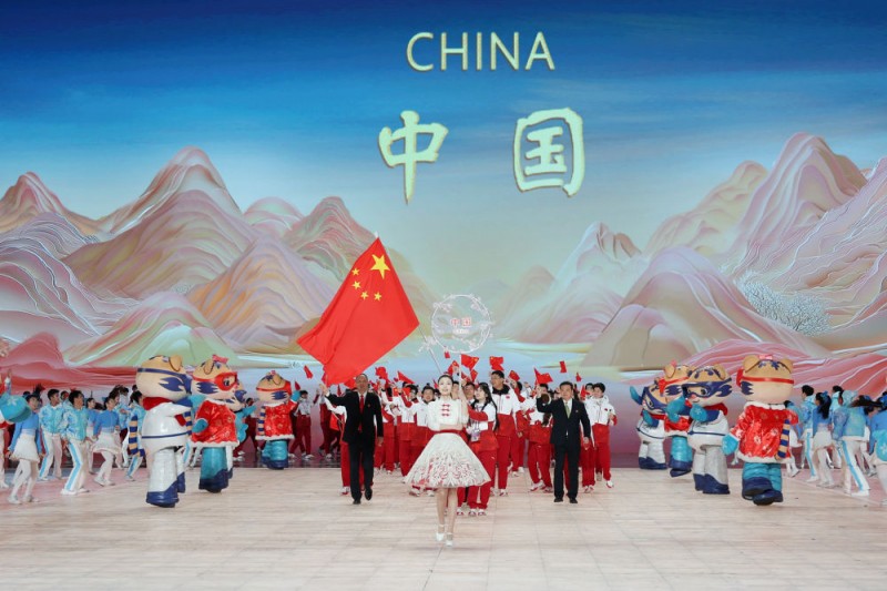 亚冬会｜同心同梦 燃情亚冬――哈尔滨第九届亚洲冬季运动会开幕式侧记