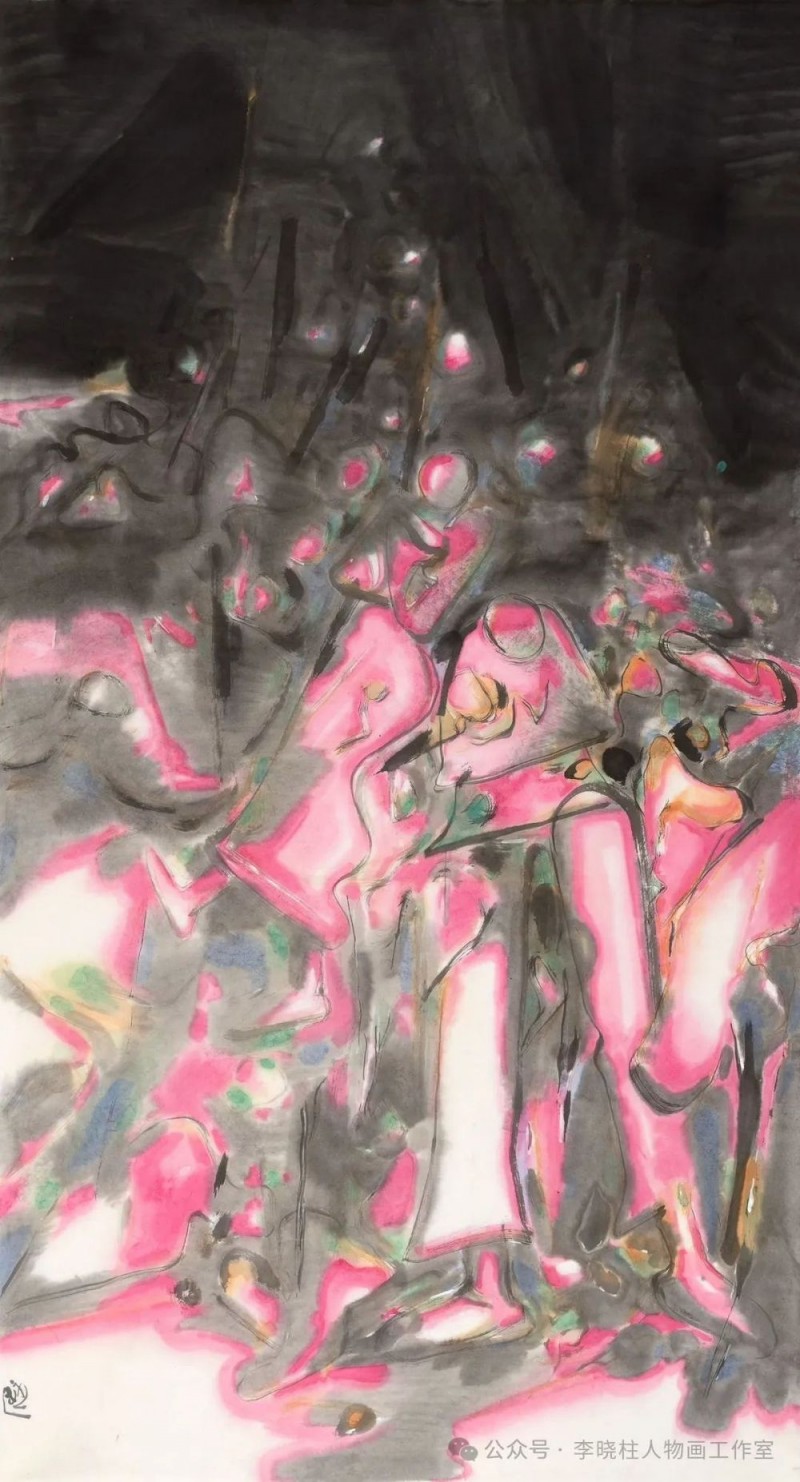 艺术家李晓柱2025年2月绘画作品辑