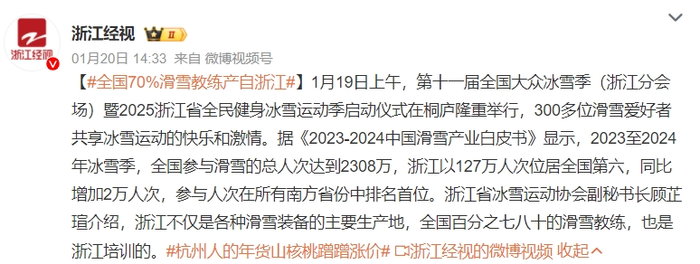 为滑雪买套房 “雪友”带飞万亿冰雪产业