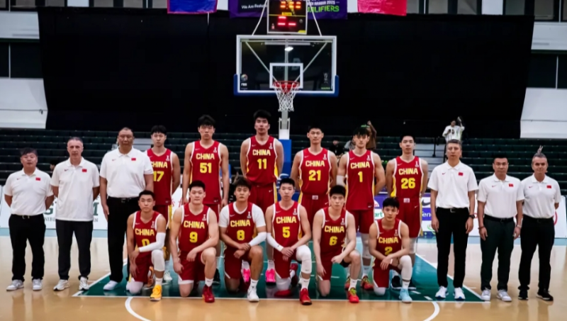 中国男篮小组第一晋级亚洲杯正赛
