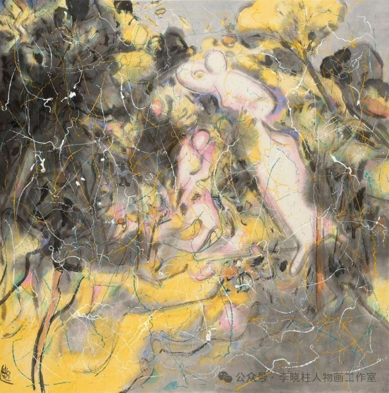 艺术家李晓柱2025年2月绘画作品辑