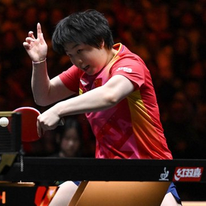 乒乓球亚洲杯女单小组赛：蒯曼3-0米尔卡迪罗娃，晋级16强