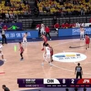 男篮亚洲杯预选赛-胡金秋17+5 赵睿16+8中国队42分大胜日本队