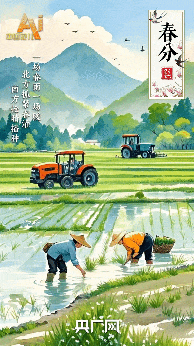 节气里的中国智慧丨今日春分！向“春”而行，愿美好“分”至沓来