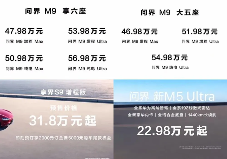 华为一口气甩四款车，发布首款阔折叠手机，售价超七千元；投资人向腾讯元宝提15条建议，马化腾深夜回复；百川智能又一合伙人出走丨雷峰早报