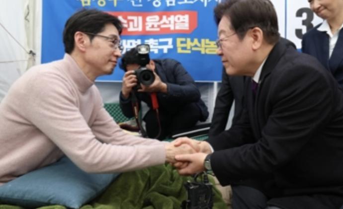 尹锡悦弹劾案宣判在即,反对派领导人李在明穿防弹背心“出街”