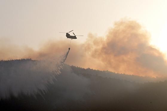 韩国东南部大型山火已造成20人死亡