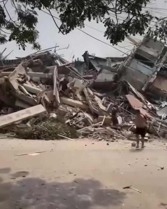 缅甸突发7.9级地震,震中附近华人发声:酒店倒了几十栋,一般是来做生意的中国人住