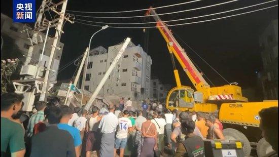 “如同一把巨刀切入地球”,缅甸强震已致当地1644人遇难3408人伤!中国救援队救出一名幸存者