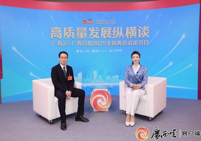 广西云联合访谈间丨携手共建共享！桂黔代表共话西部陆海新通道