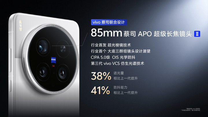 vivo 把三颗「主摄」放进了手机
