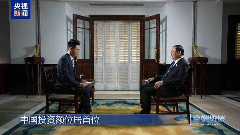 高端访谈丨专访老挝总理宋赛