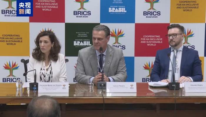 巴西农业部长:美关税政策下 金砖国家应加强农产品贸易合作