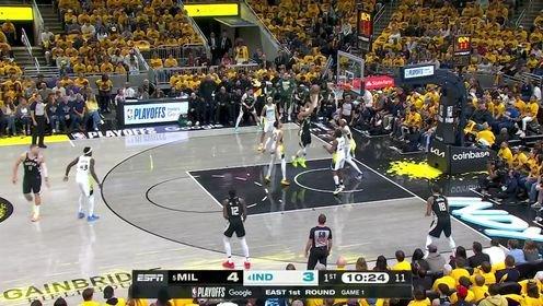 西亚卡姆25+7 字母哥36+12 步行者6人上双击退雄鹿先下一城