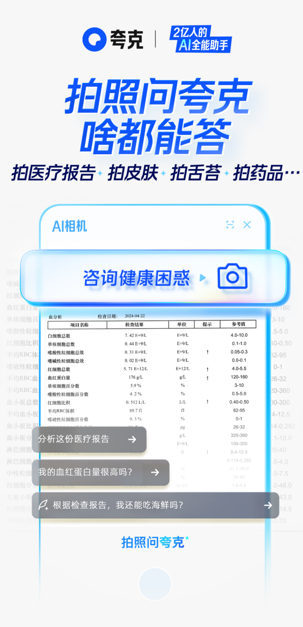阿里AI旗舰应用夸克发布全新“AI相机” 提升AI超级框多模态能力