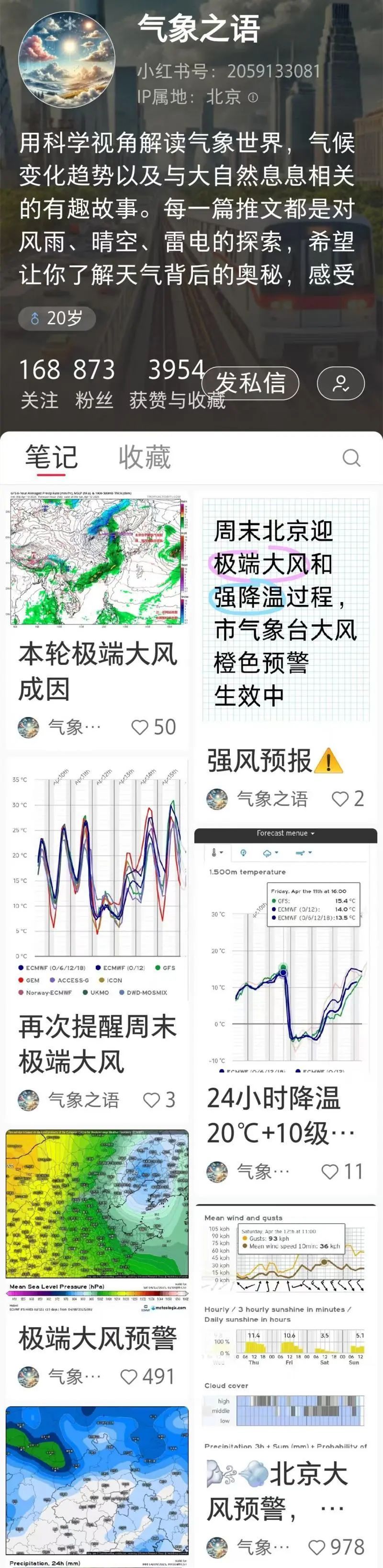 没想到！“全网最早大风预测”博主，是一名大二学生