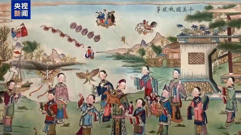 文化中国行丨起源于中国风行于世界 春日天空“筝”奇斗艳