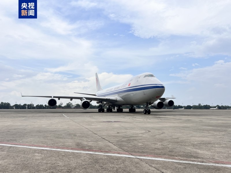 中国政府援缅第六批抗震救灾物资抵达仰光