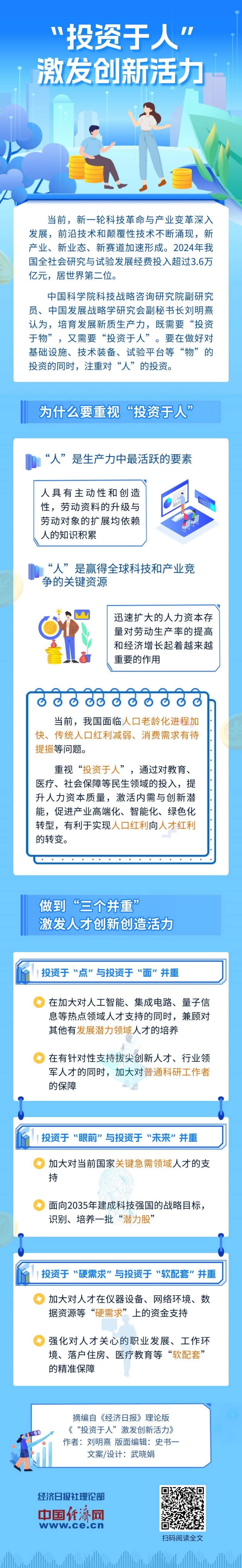 【理响中国・经视图】“投资于人”激发创新活力