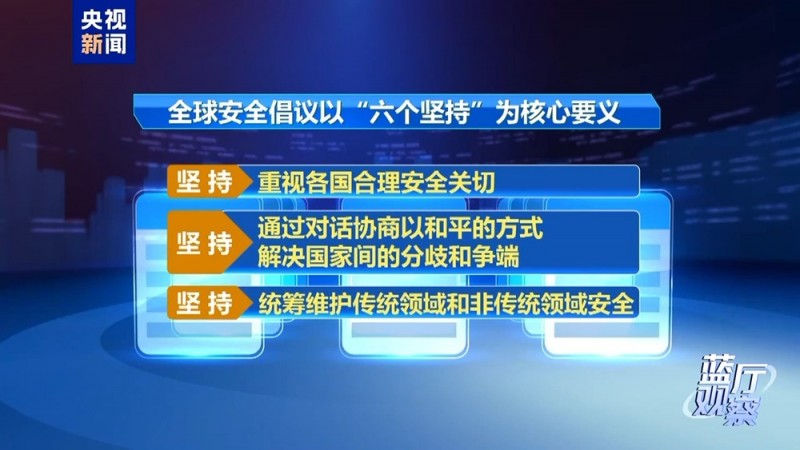 蓝厅观察丨全球安全倡议三周年  中国携手各方团结应对挑战