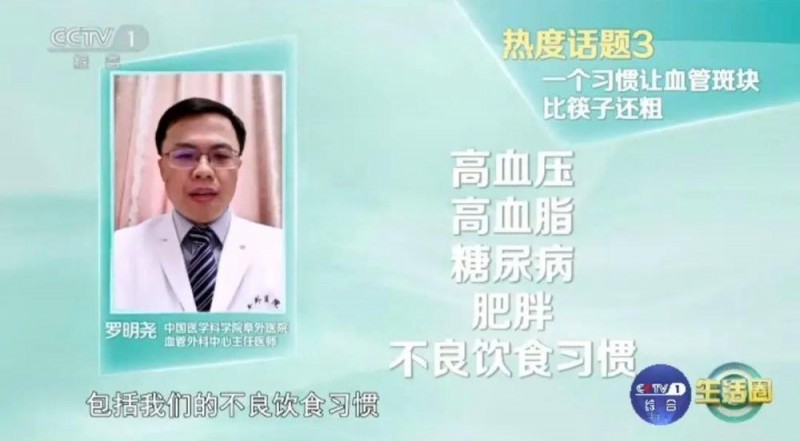 你的血管或许正在悄悄长斑变硬 缩小斑块做好这4件事