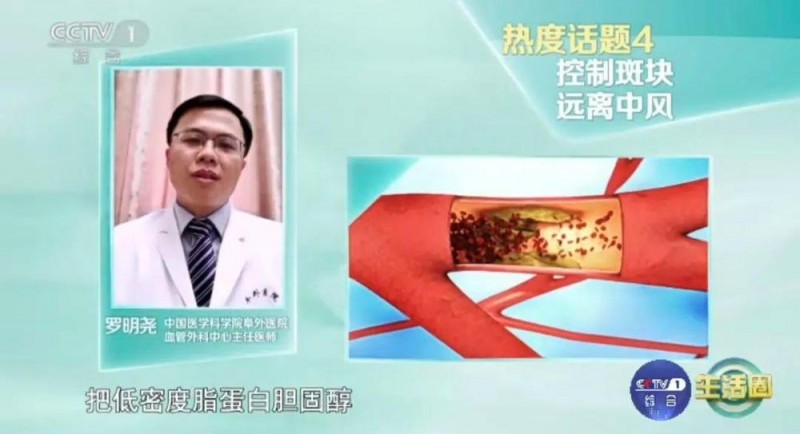 你的血管或许正在悄悄长斑变硬 缩小斑块做好这4件事