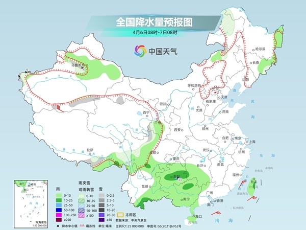 我国多地今天仍有明显降温 北晴南雨天气格局将持续