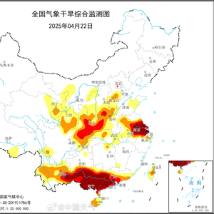 广西大部气象干旱已达特旱