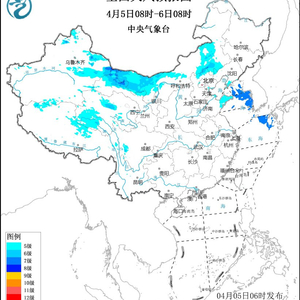 中央气象台继续发布大风蓝色预警 局地可达9级以上