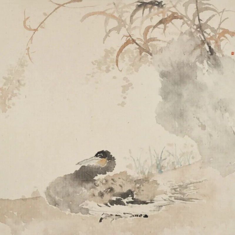 刘万鸣指墨作品