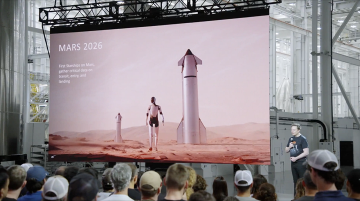 马斯克最新演讲：火星或成地球救星，特斯拉机器人明年前往，人类文明结构将改写