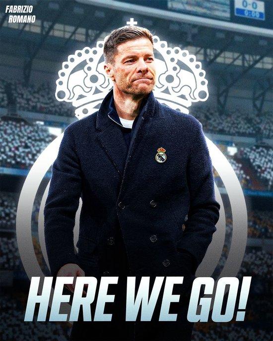 Here We Go!罗马诺:阿隆索接替安帅上任皇马主帅,合同至2028年