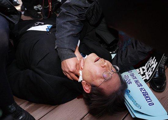 暗杀传言不断 韩总统候选人李在明演讲将配防弹玻璃
